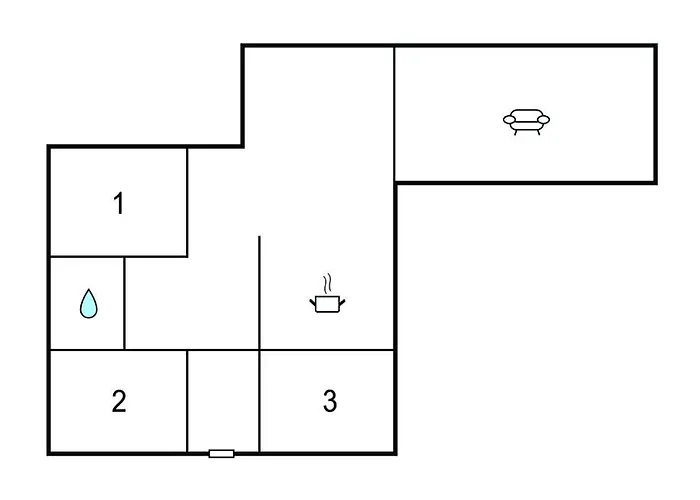 Semesterbostad 3 Bedroom Pet Friendly In *